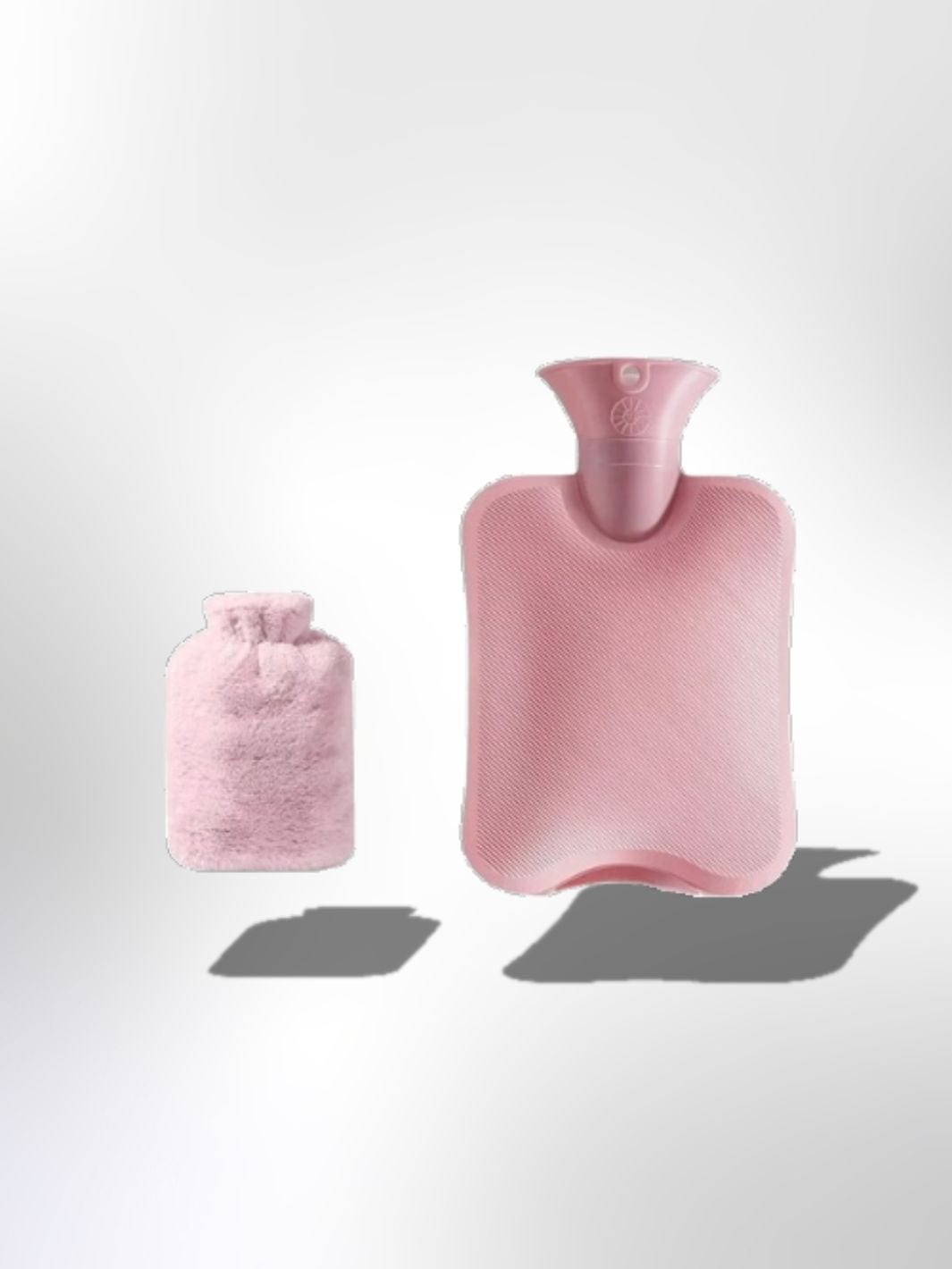 Bouillotte à eau Rose Polaire | Warmbudget