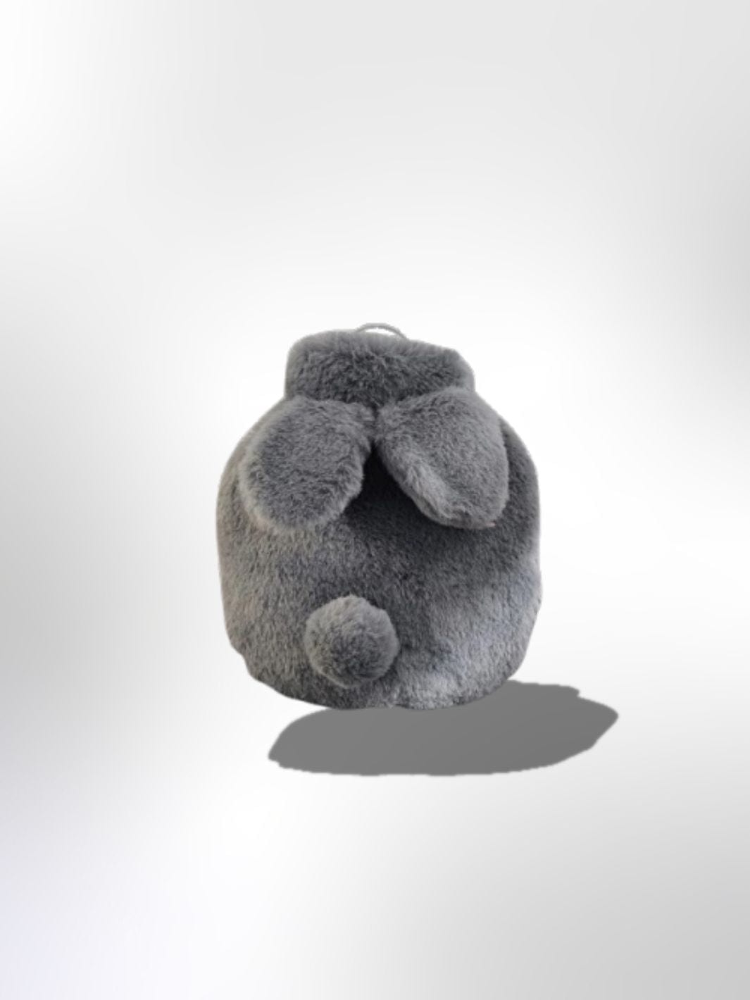 Bouillotte Peluche Petit Lapin Gris | Warmbudget